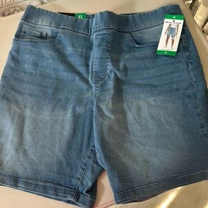 DKNY jean shorts, comfort stretch